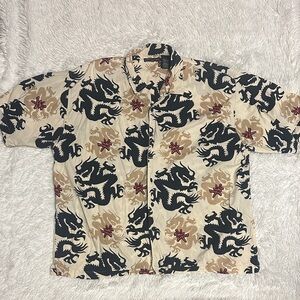 VTG No Boundaries Dragon Print Shirt